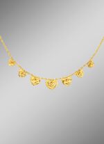 Ein tolles Geschenk: Herzchen-Halskette 