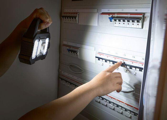 Solar-Arbeitsleuchte von EASYmaxx 