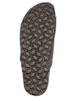 GINO GALANTE, klassiche Herren-Pantoletten, Weite H, mit Klettverschluss BRAUN