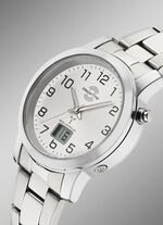 Klassische Damenuhr mit Funkuhrwerk 