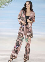 Laurina Hose mit farbbrillantem Druckdessin 