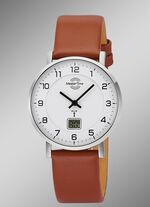 Master Time Damen-Lederarmbanduhr 