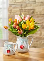 Tulpenstrau&szlig; aus hochwertigem Kunstmaterial 