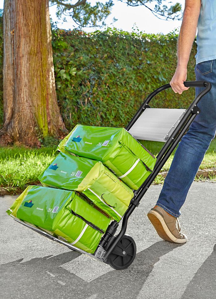 Klappbarer Tritt-Lastentrolley 