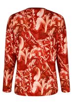 Sweatshirt mit B&uuml;ndchen-Abschluss am Halsausschnitt 