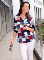 Shirt-Tunika in tollem Dessin 