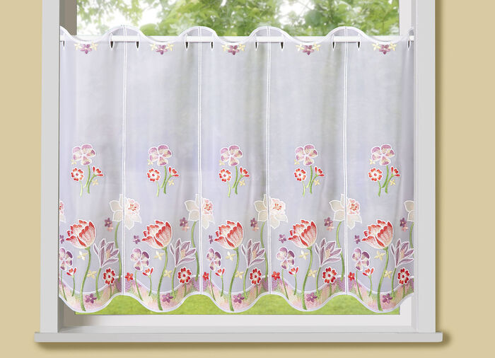 Kurzstore mit echter Plauener Stickerei 