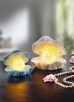 Muschel mit LED-Beleuchtung 