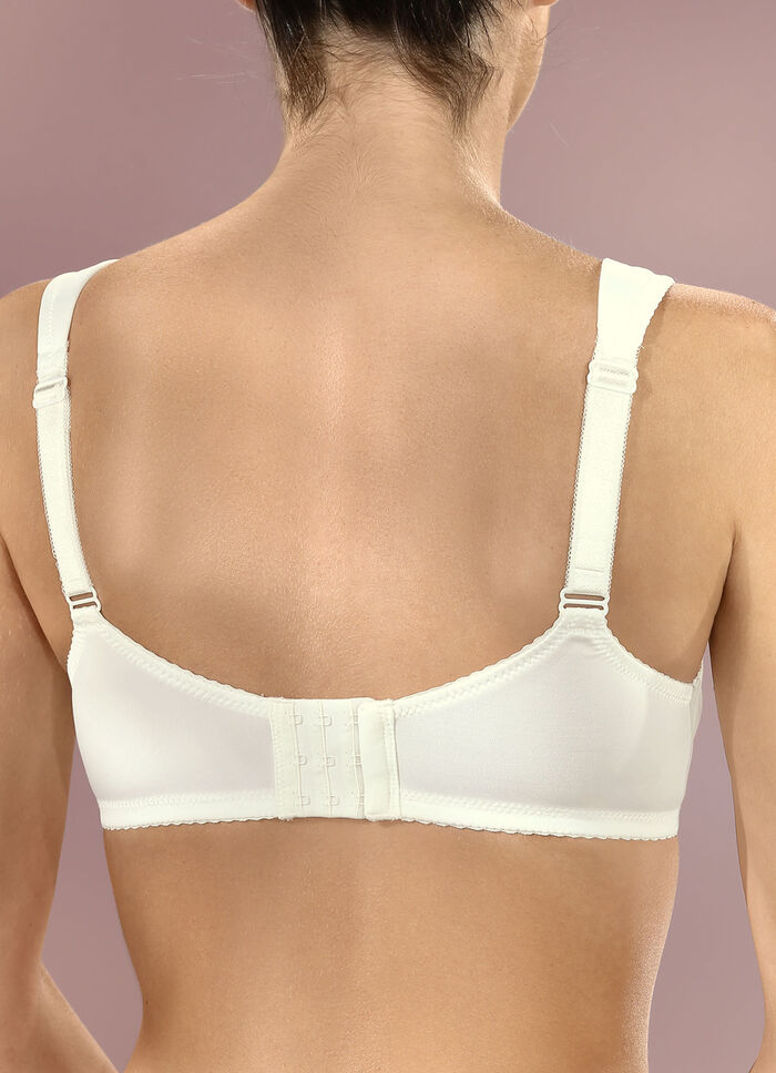 Viania Zweierpack B&uuml;gel-BH mit Elastikspitze 1X SCHWARZ, 1X SEKT