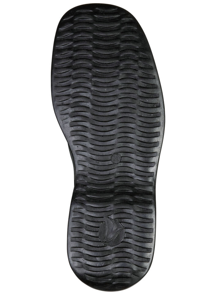 GINO GALANTE, sommerliche Herren-Slipper, mit Gummizug SCHWARZ