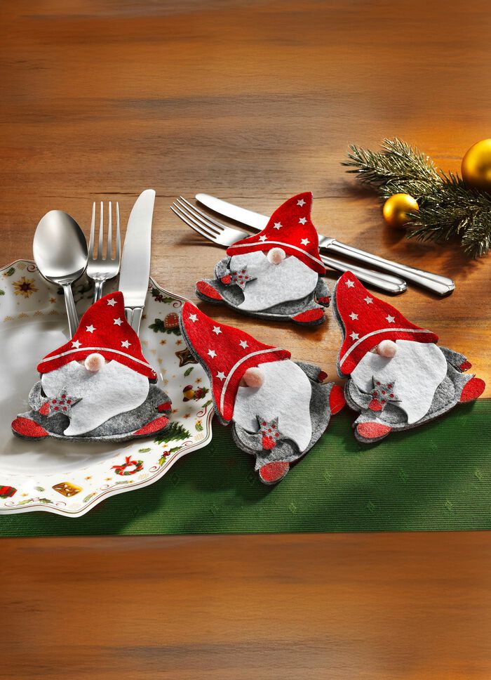 Bestecktaschen, 4er-Set 