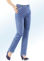 Jeans in komfortabler Schlupfform HELLBLAU