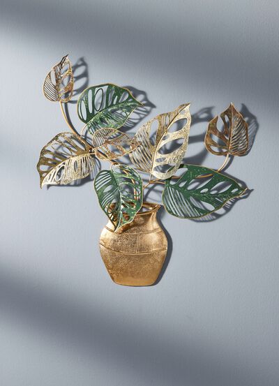 Wanddekoration aus Metall 