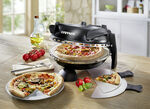 „G3Ferrari” Delizia - Pizzaofen mit feuerfester Naturstein SCHWARZ