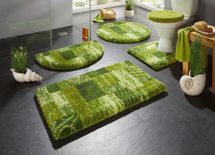 Supersofte Badvorleger aus dem Hause Grund GRÜN