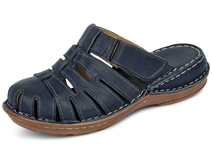 Gemini Clog aus schattiertem Rind-Nappaleder 