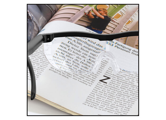 LED-Vergrößerungsbrille 