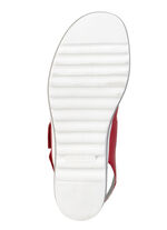 Waldläufer Sandale mit Zier-Schnalle ROT