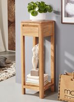 Beistelltisch aus ge&ouml;ltem Massivholz 