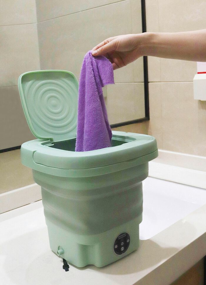 Faltbare Mini-Waschmaschine 