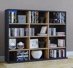 Regal aus Holzstruktur-Nachbildung 