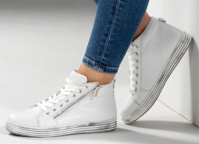 Gemini Schn&uuml;r-Stiefelette mit praktischem Seitenrei&szlig;verschluss 