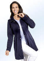 Funktions-Kurzmantel mit abnehmbarer Kapuze 