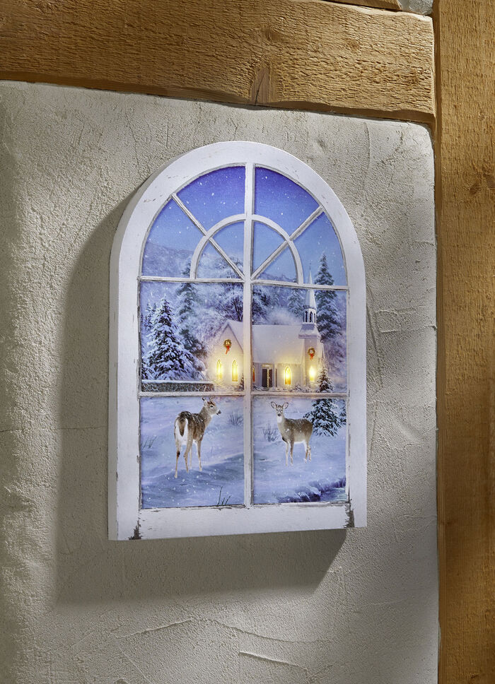 Batteriebetriebenes LED-Bild 