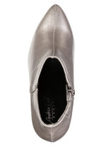 Andrea Conti, trendige Damen-Stiefeletten, mit Reißverschluss ALTSILBER