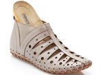 Gemini Bootie mit rotem Herzchen-Einsatz KIESEL