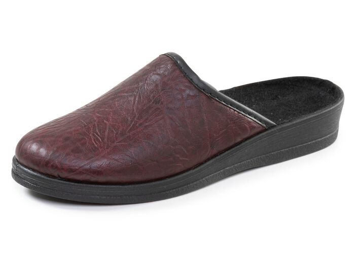 Klassische Damen-Hausschuhe, mit Textilfutter CHIANTI