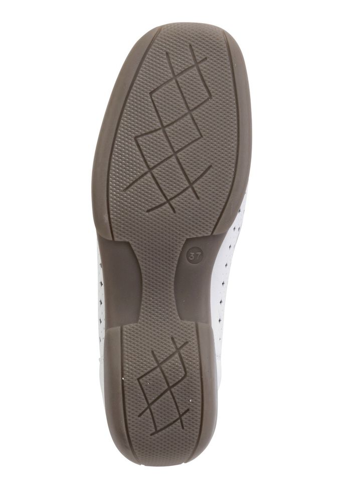 ELENA EDEN, sommerliche Damen-Slipper, Weite H, mit herausnehmbarem Fu&szlig;bett 