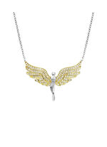 Halskette mit Engel Anh&auml;nger 