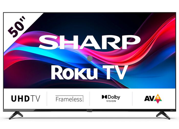 Sharp GJ4225E 4K-Ultra-HD-LED-Roku-Fernseher SCHWARZ