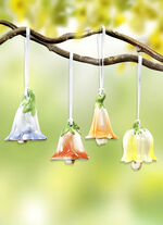 Handbemalte Blumengl&ouml;ckchen, 4er-Set 