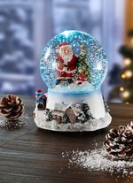 Beleuchtete Schneekugel 