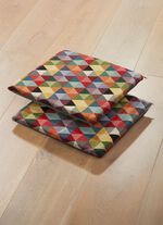 Sitzkissen, 2er-Set, mit Anti-Rutsch-Beschichtung 