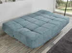 Schlafsofa mit Armteil- und Rückenverstellung BLAU