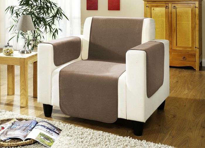 Wohnaccessoires mit Fleckschutz BRAUN