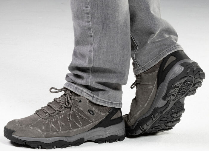 Stiefelette mit gummierten Einsätzen SCHIEFER