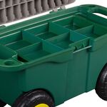 Garten-Rollwagen mit Box 
