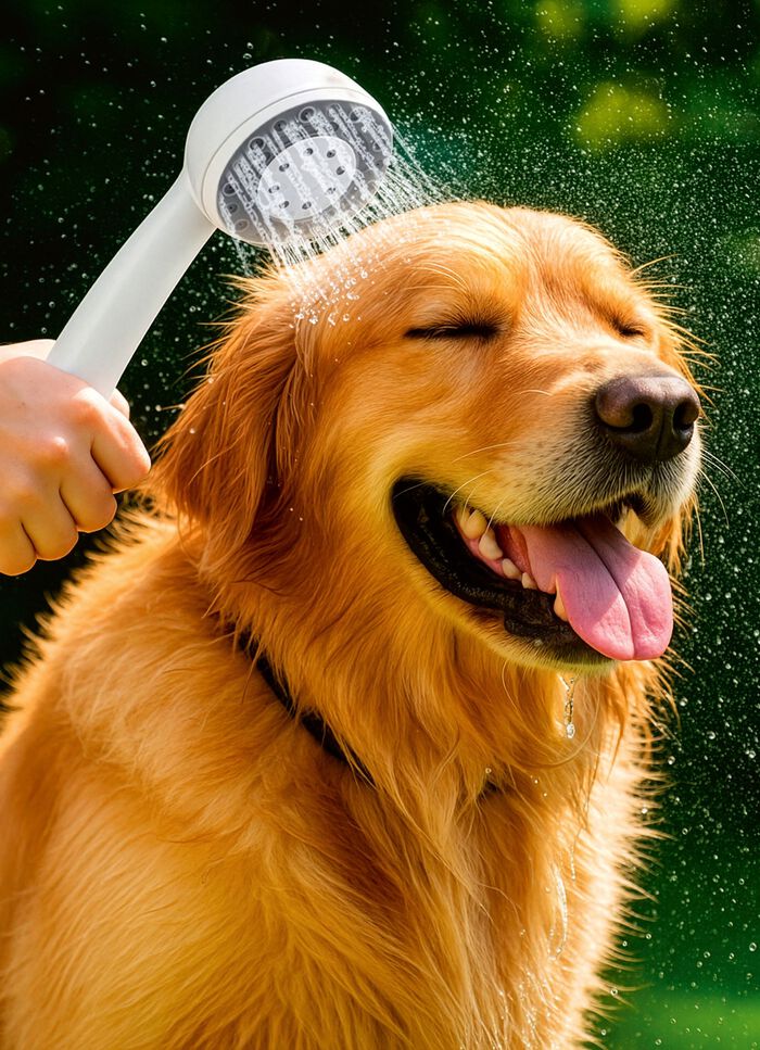 Mobile Gartendusche 2 in 1 