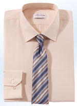 Hemd mit Brusttasche in 5 Farben und 2 &Auml;rmell&auml;ngen APRICOT