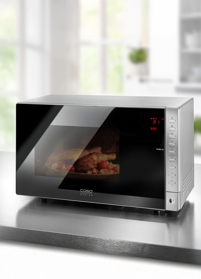 Caso Mikrowelle HCMG25 mit Hei&szlig;luft-Technologie 