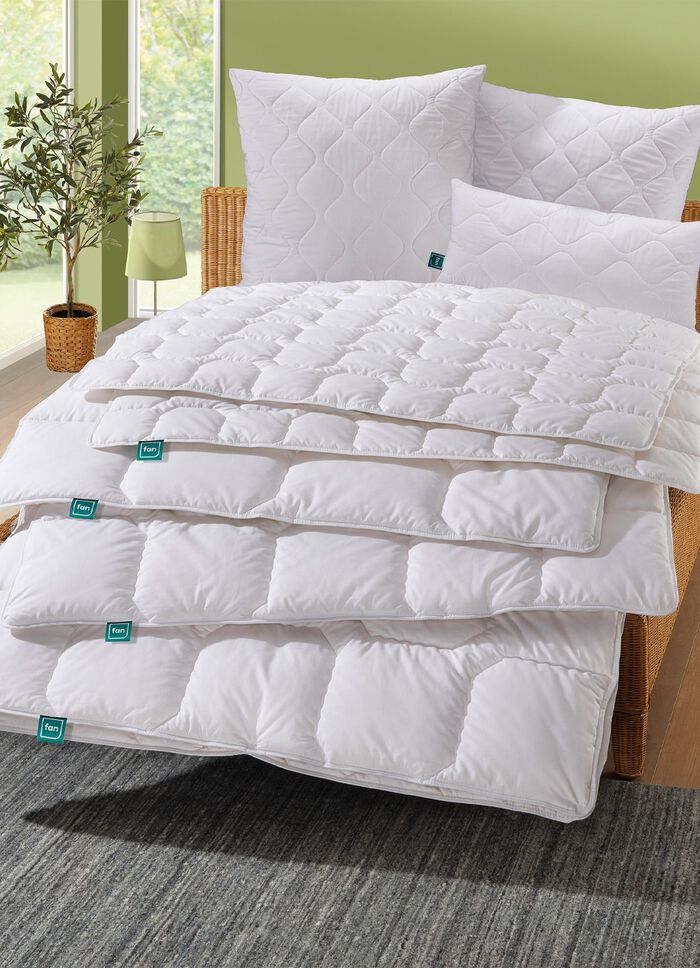 Bettwarenprogramm von fan aus reinen Naturmaterialien 