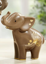 Goebel Elefant mit Echtgoldauflage BRAUN