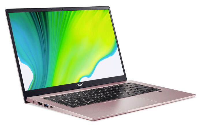 Acer Swift SF114-34 Notebook mit 14 Zoll Full-HD-Display ROSA