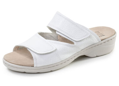 ELENA EDEN, bequeme Damen-Pantoletten, Weite H, mit herausnehmbarem Fußbett 