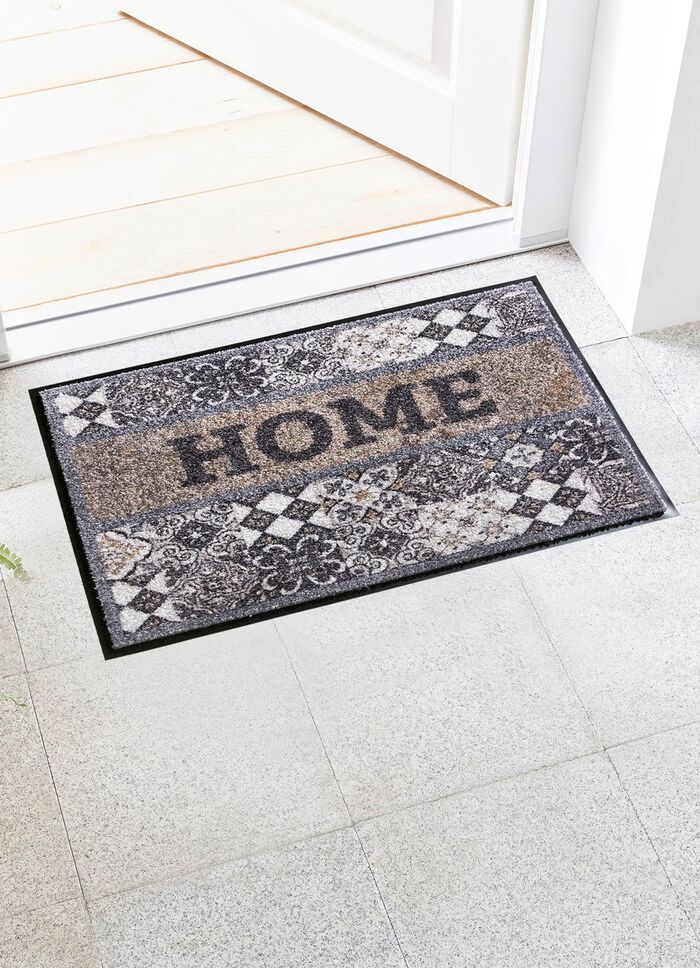 Fu&szlig;matte mit Vinylr&uuml;cken 