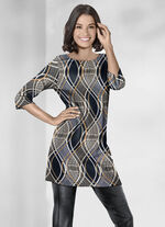 Strick-Tunika in Feinstrick 